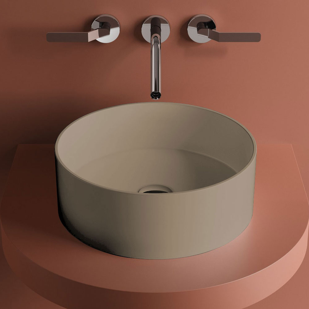 Counter Top Washbasin Round Slim WB OLGA 380C - Image 4